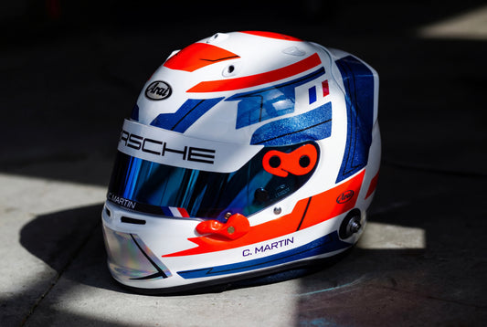CORSA Sticker Kit for helmet Color Scheme #2 with Fluo & Chrome & Glitter (design pack) (Karting, Motorsport, Moto)
