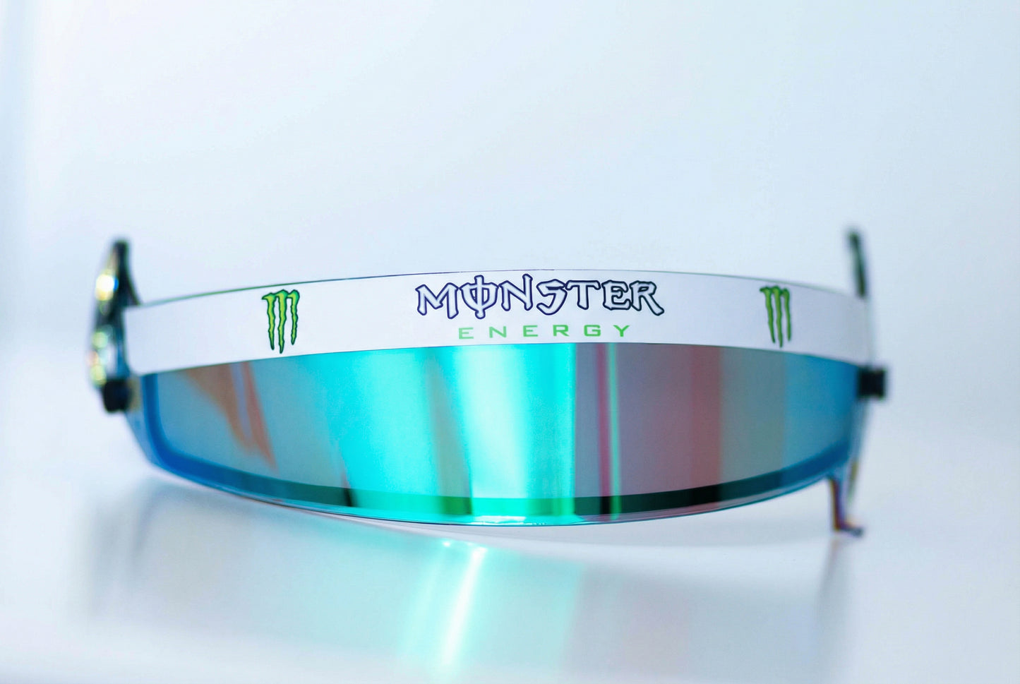 Monster E Visor Sticker (Karting, Motorsport, Moto)