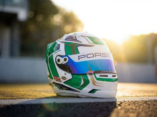 ASCARI Sticker Kit for helmet Color Scheme #4 (design pack) (Karting, Motorsport, Moto)