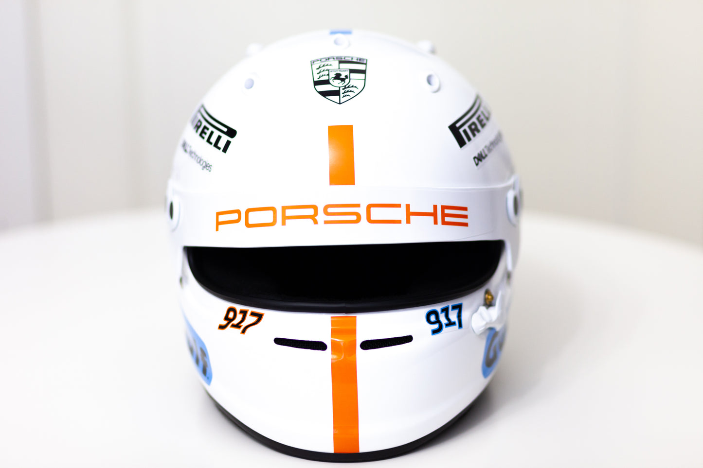 GULF Helmet Sticker Pack (design pack) (Karting, Motorsport, Moto)