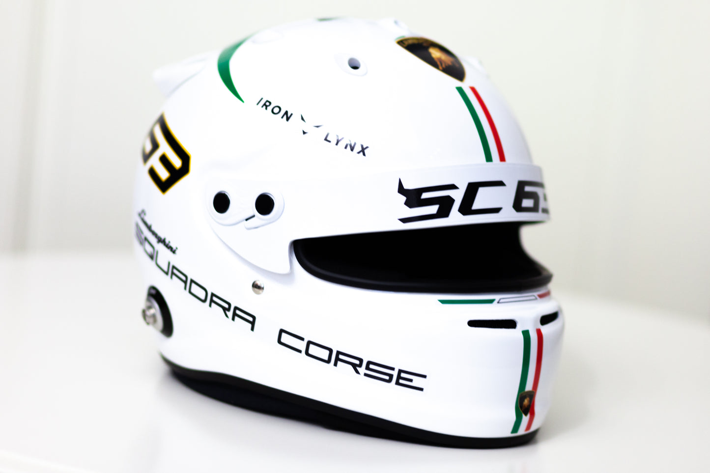 Squadra Corse Helmet Sticker Pack (design pack) (Karting, Motorsport, Moto)