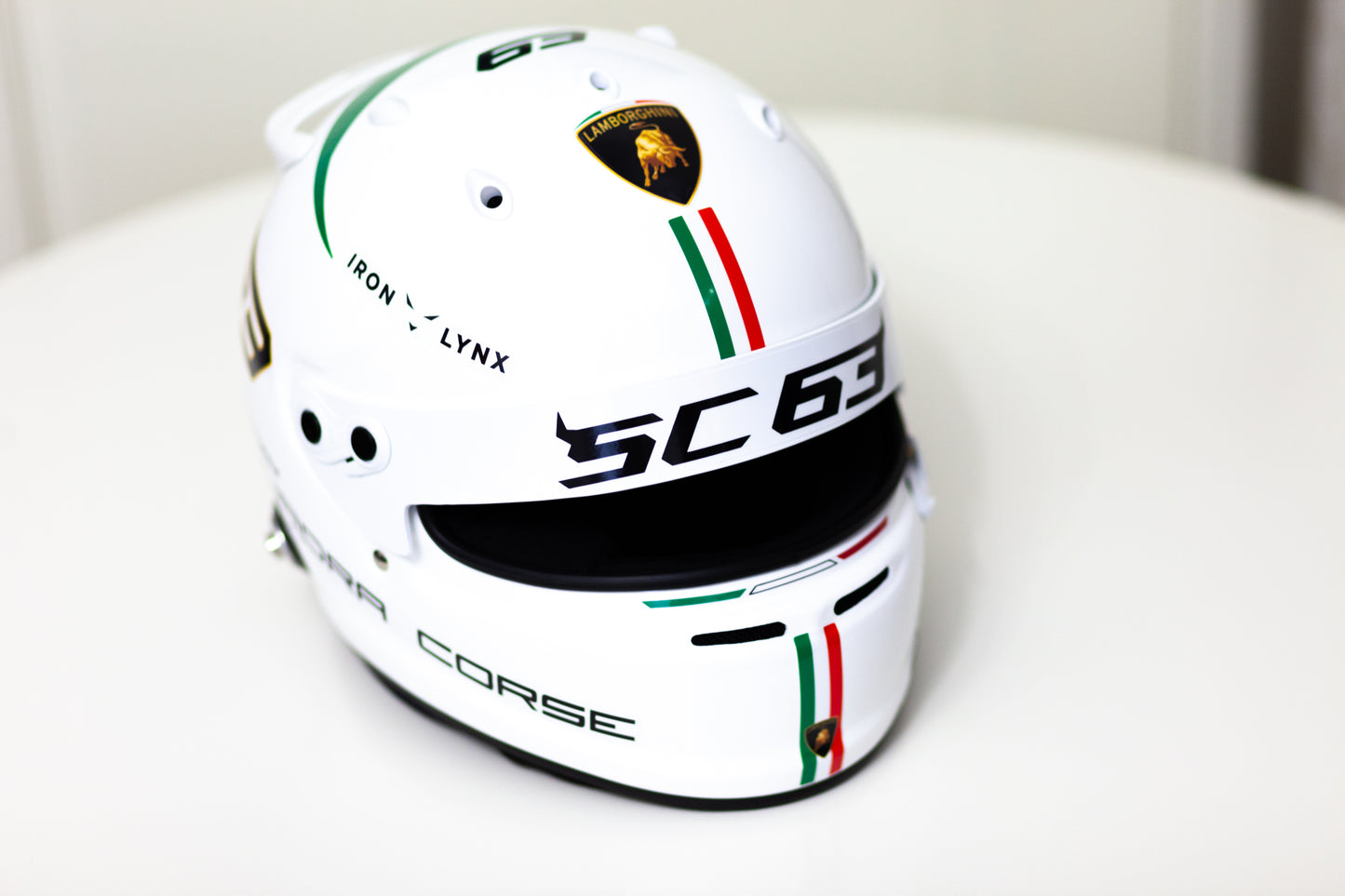 Squadra Corse Helmet Sticker Pack (design pack) (Karting, Motorsport, Moto)