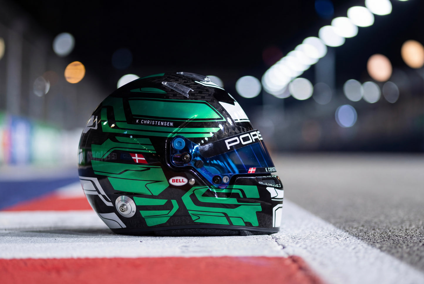 ADRIA Sticker Kit for helmet Color Scheme #3 with FLUO (design pack) (Karting, Motorsport, Moto)