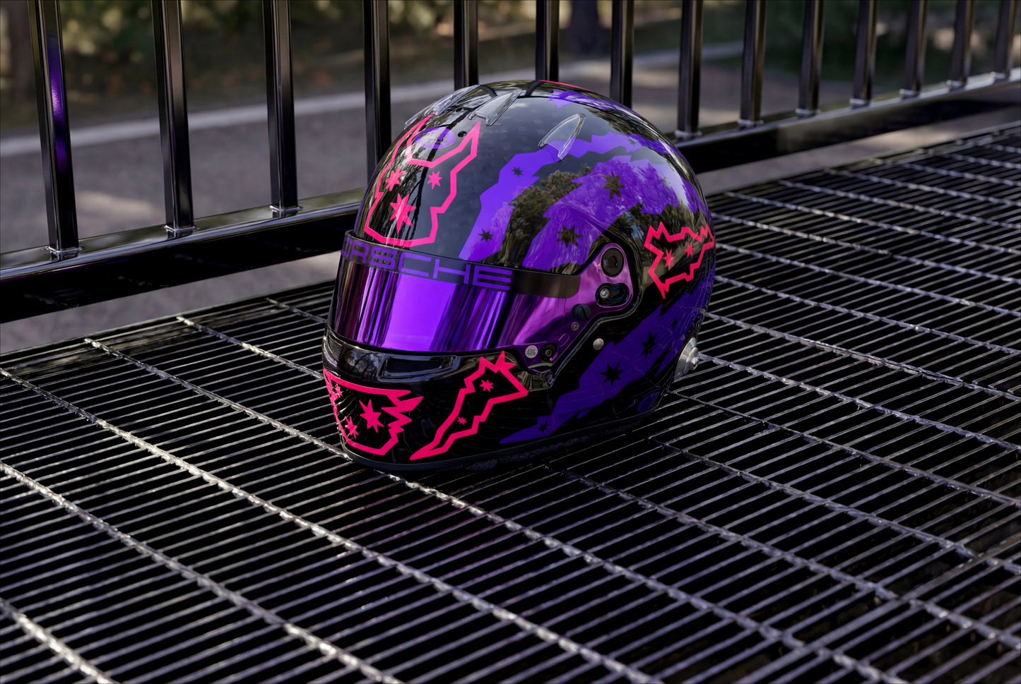 SIGMA Helmet Sticker Pack Color Scheme #3 FLUO (design pack) (Karting, Motorsport, Moto)