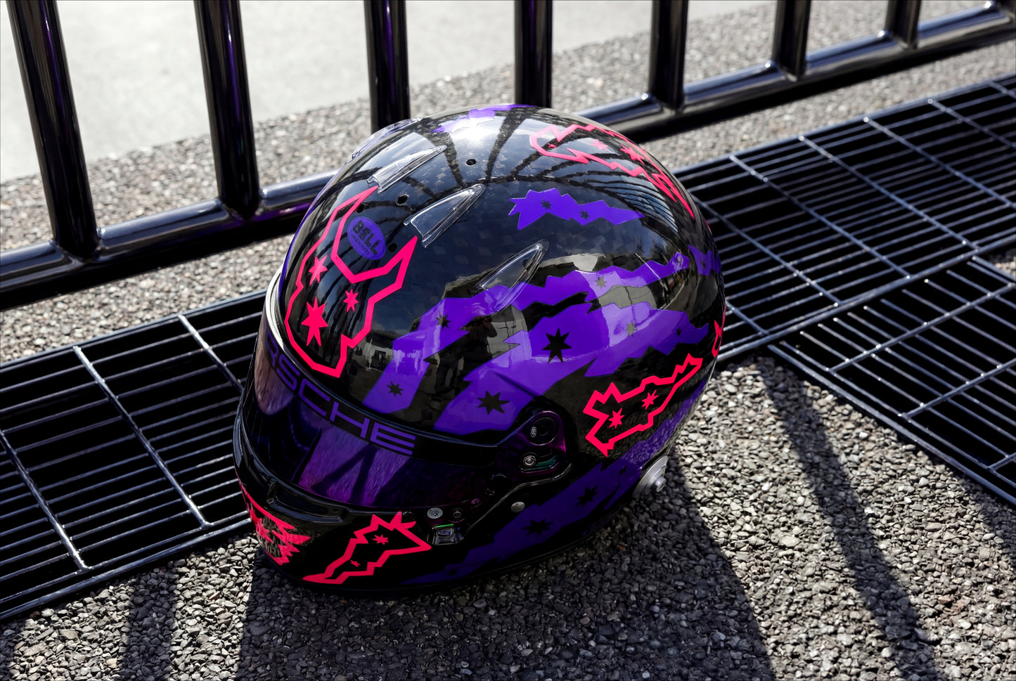 SIGMA Helmet Sticker Pack Color Scheme #3 FLUO (design pack) (Karting, Motorsport, Moto)