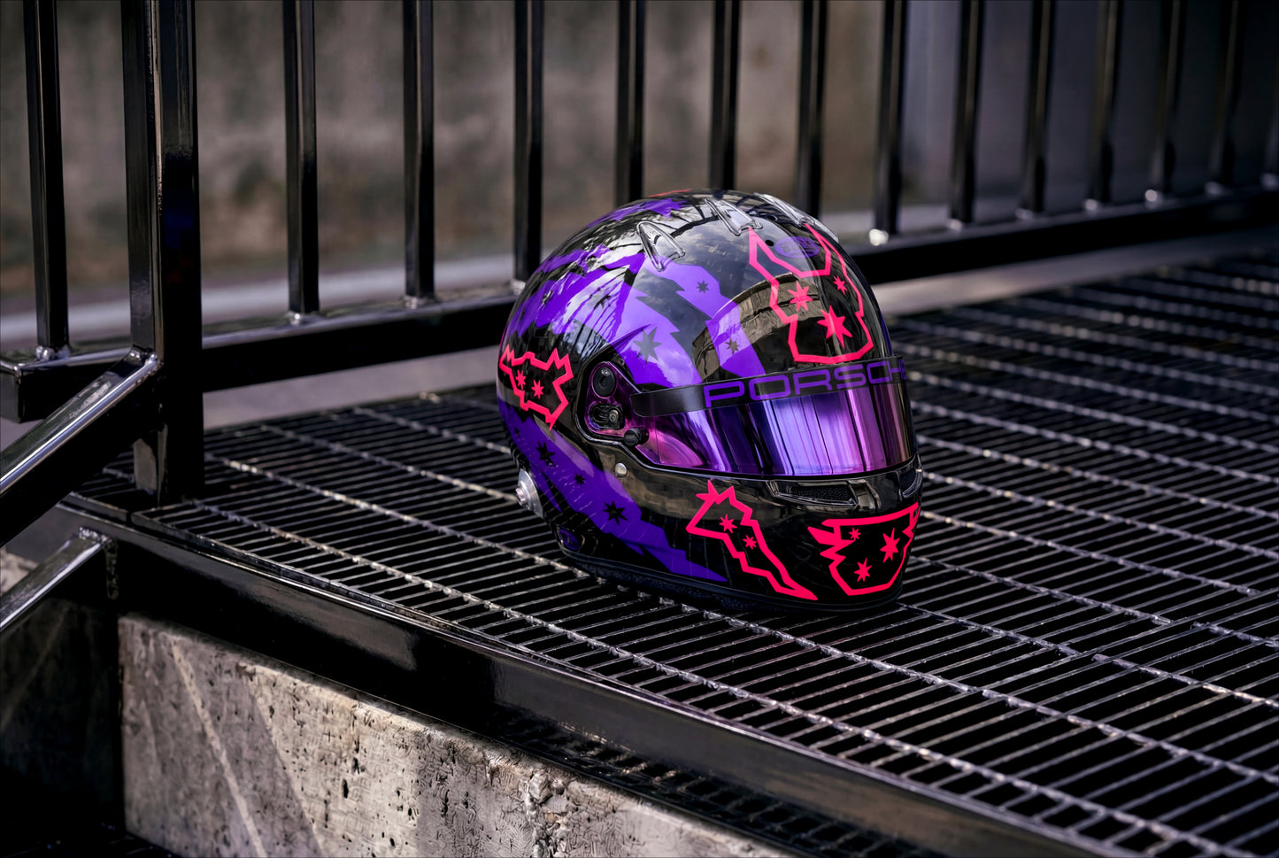 SIGMA Helmet Sticker Pack Color Scheme #3 FLUO (design pack) (Karting, Motorsport, Moto)