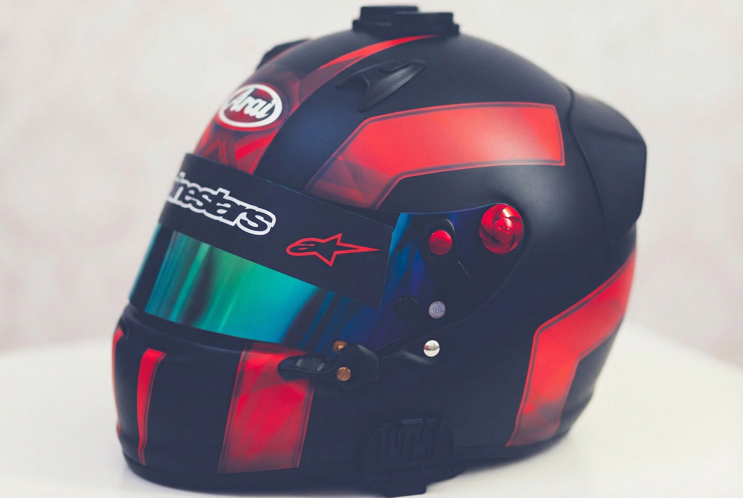 RACING Helmet Sticker Pack (design pack) (Karting, Motorsport, Moto)