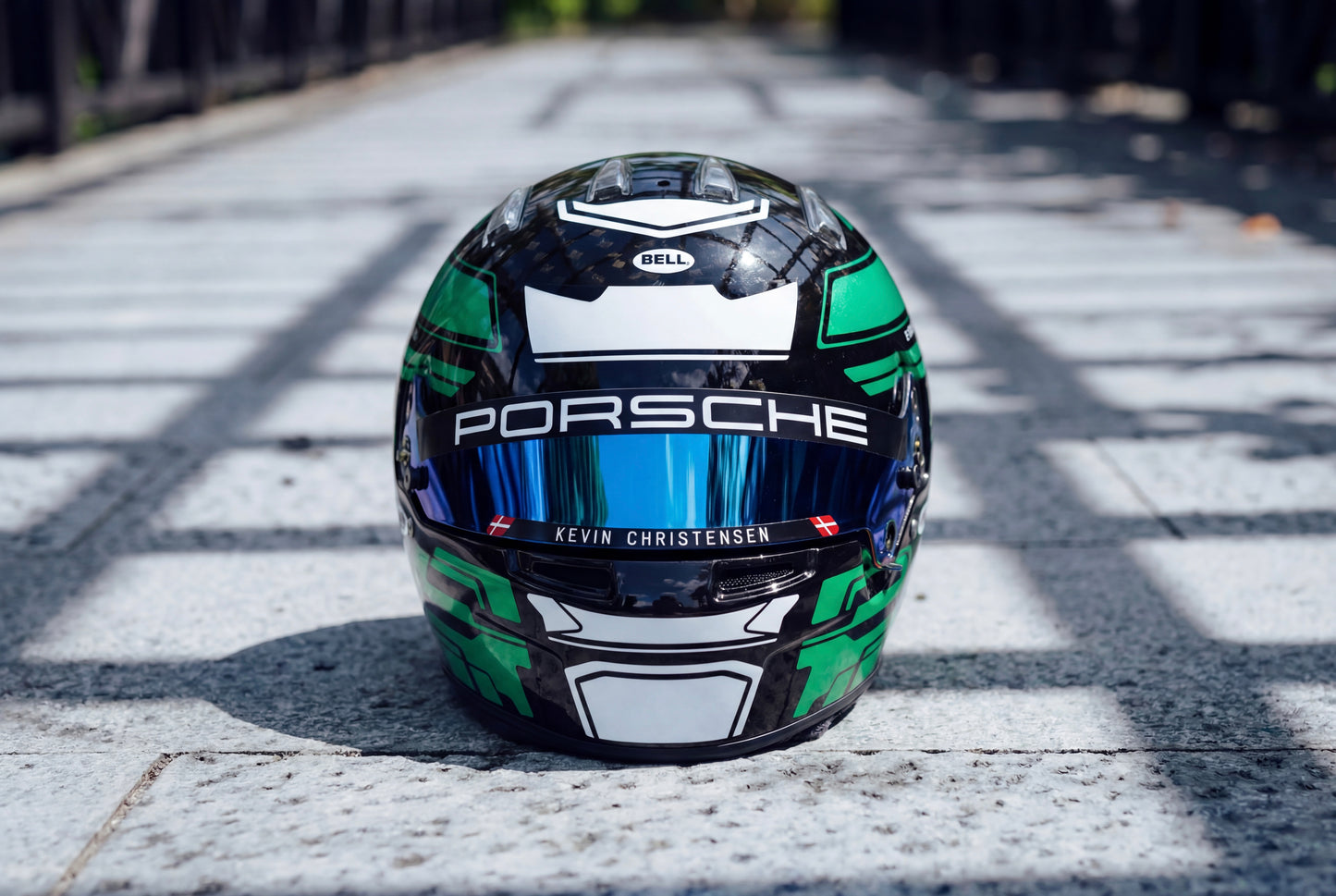 ADRIA Sticker Kit for helmet Color Scheme #3 with FLUO (design pack) (Karting, Motorsport, Moto)