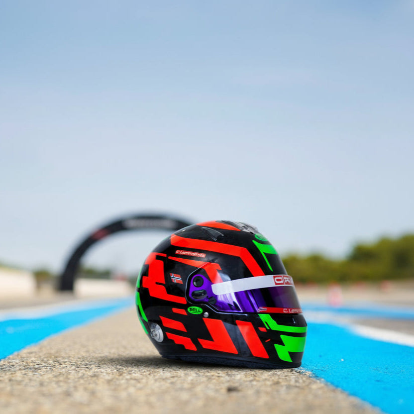 LACONCA Sticker Kit for helmet Color Scheme #2 FLUO (design pack) (Karting, Motorsport, Moto)