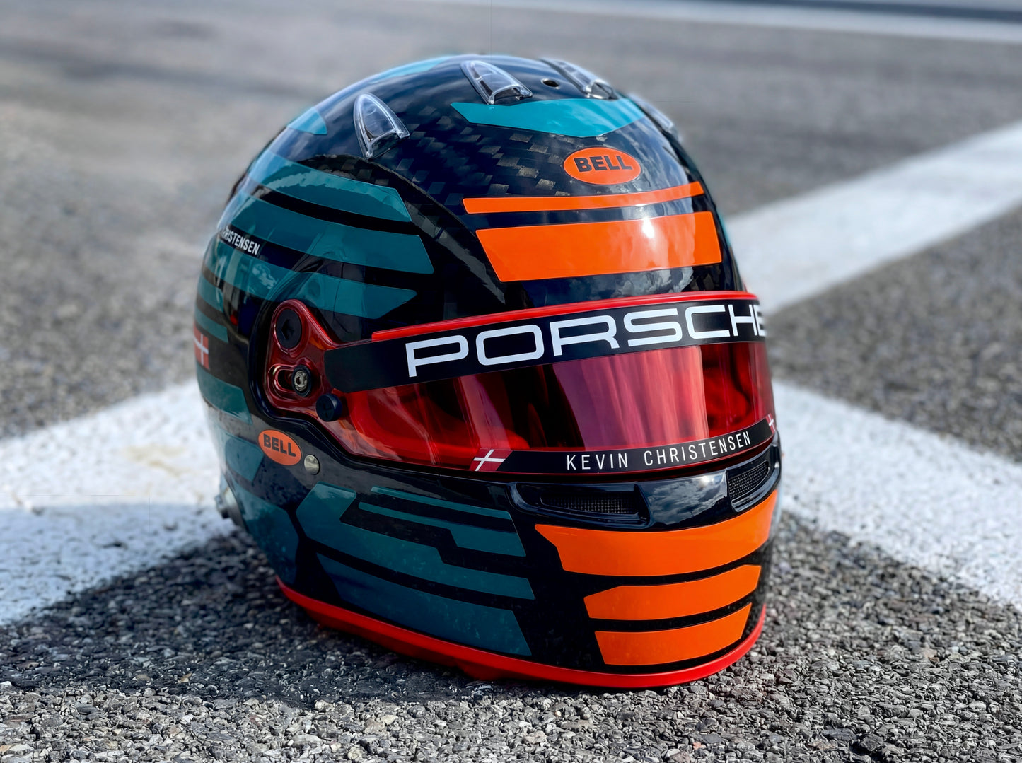 ADRIA Sticker Kit for helmet Color Scheme #2 with FLUO (design pack) (Karting, Motorsport, Moto)