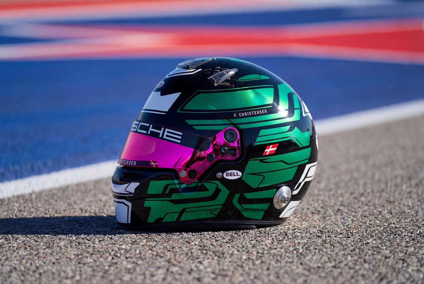 ADRIA Sticker Kit for helmet Color Scheme #3 with FLUO (design pack) (Karting, Motorsport, Moto)