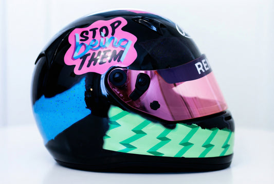 RICCIARDO Helmet Sticker Pack (design pack) (Karting, Motorsport, Moto)