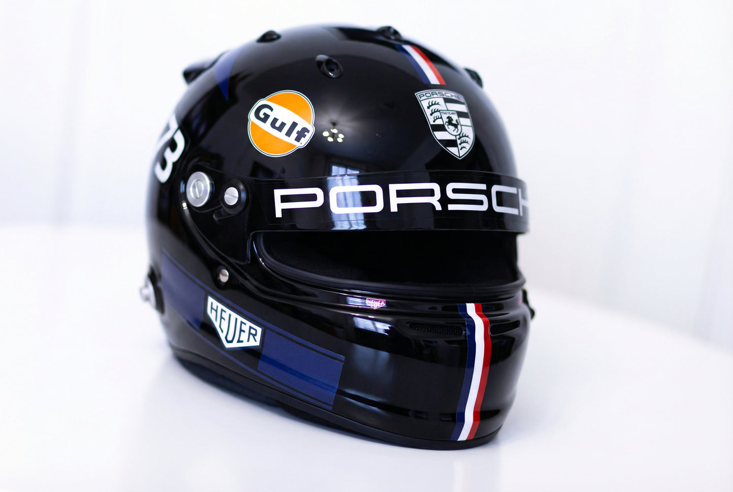 HEUER Helmet Sticker Pack (design pack) (Karting, Motorsport, Moto)