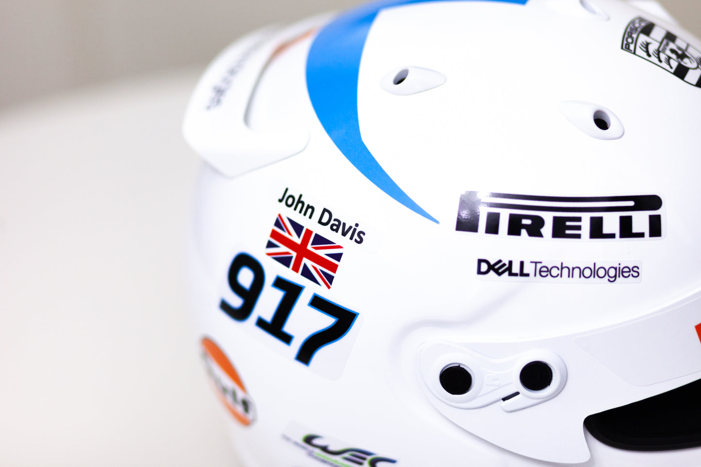 GULF Helmet Sticker Pack (design pack) (Karting, Motorsport, Moto)