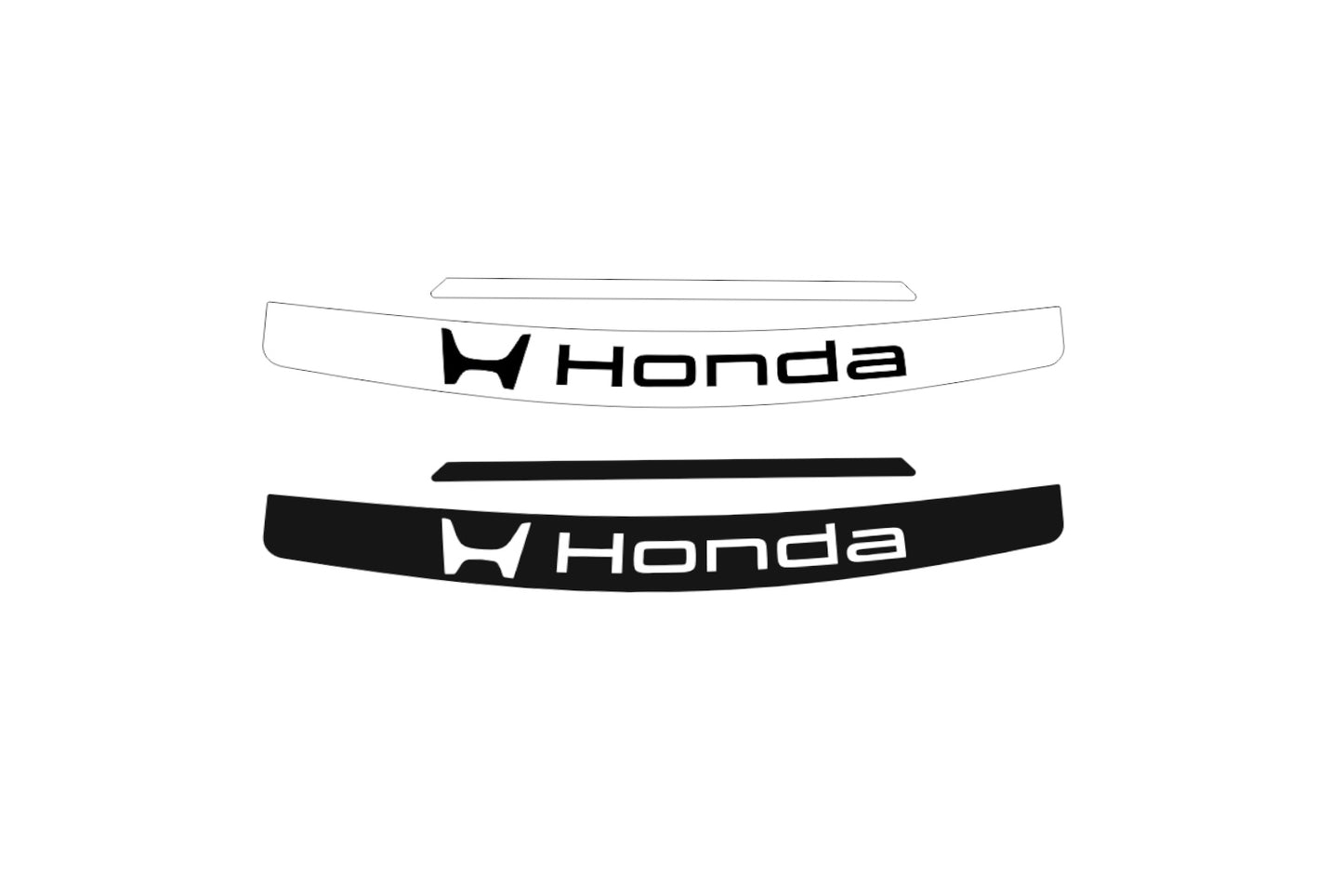 HONDA New logo 2026 Helmet Visor Sticker (Karting, Motorsport, Moto)