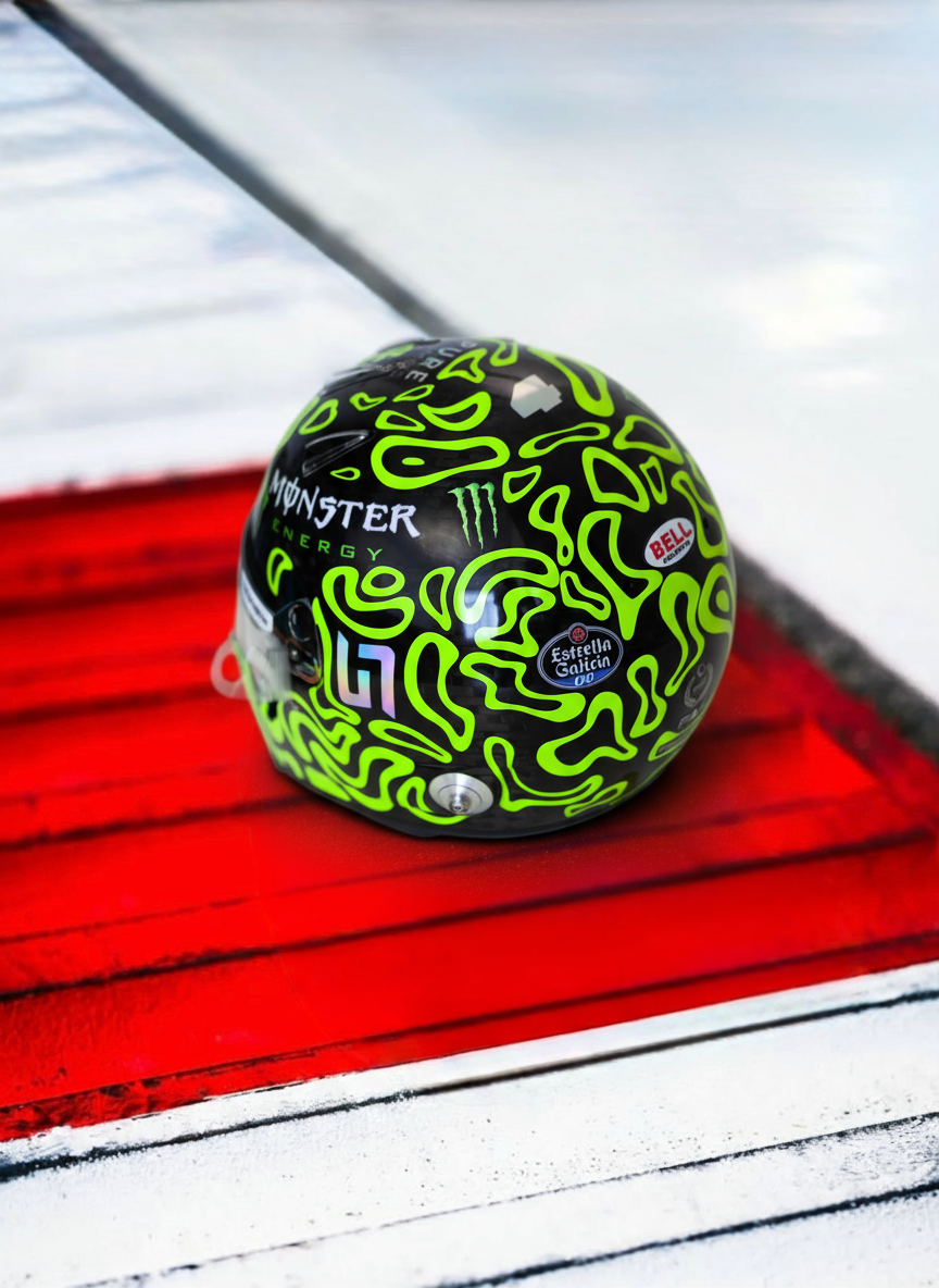 LN 25 FLUO Sticker Kit for helmet (design pack) (Karting, Motorsport, Moto)