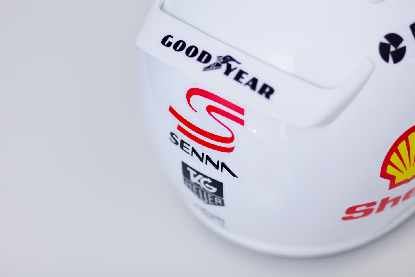 SENNA Stickers for helmet (sponsor pack) (Karting, Motorsport)