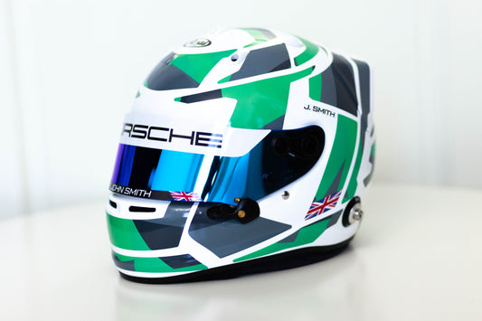 ASCARI Sticker Kit for helmet Color Scheme #6 CAMU Graphics (design pack) (Karting, Motorsport, Moto)
