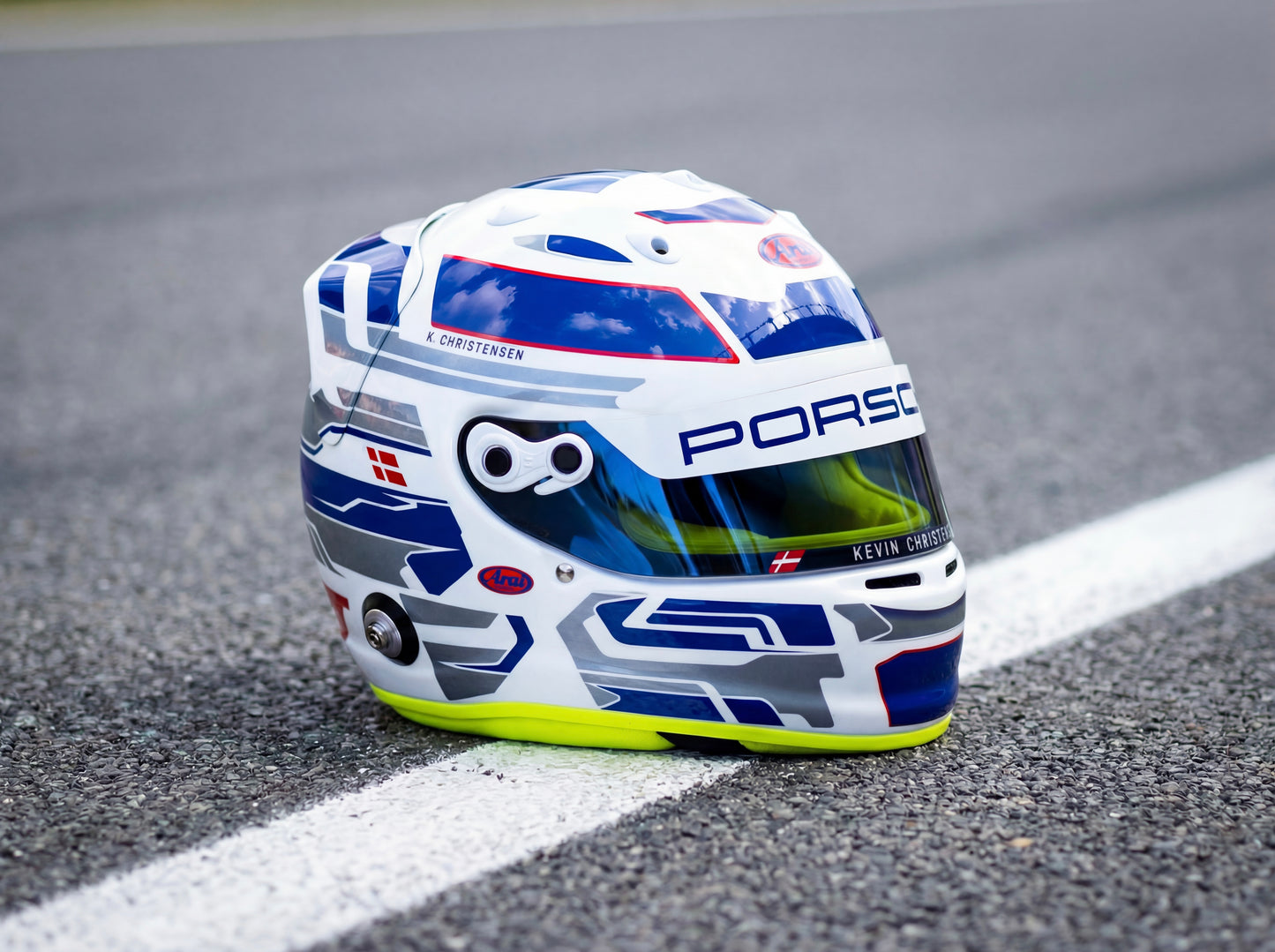 ADRIA Sticker Kit for helmet Color Scheme #1 (design pack) (Karting, Motorsport, Moto)