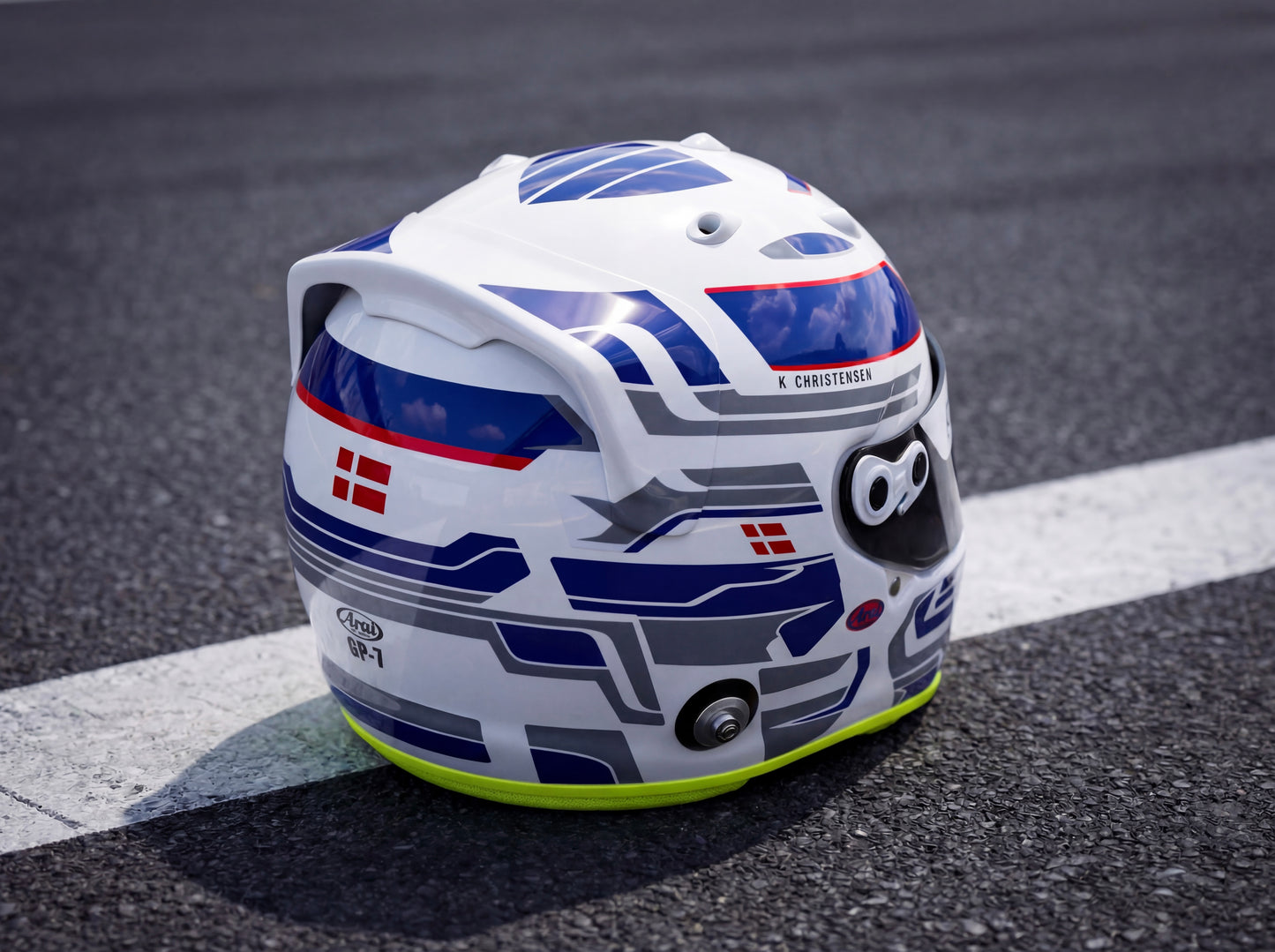 ADRIA Sticker Kit for helmet Color Scheme #1 (design pack) (Karting, Motorsport, Moto)