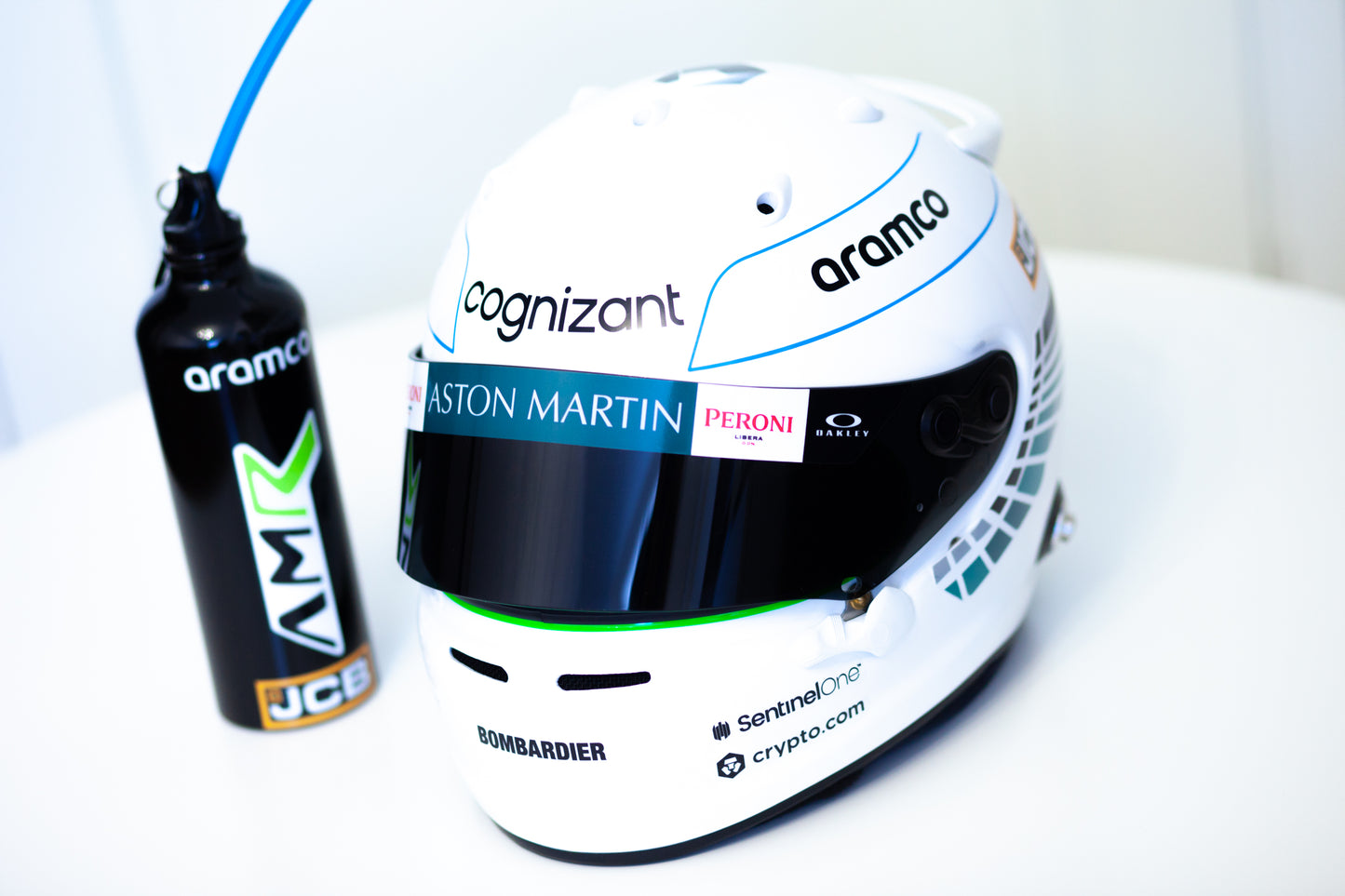 Aston Martin F1 Helmet Sticker Pack (design pack) (Karting, Motorsport, Moto)