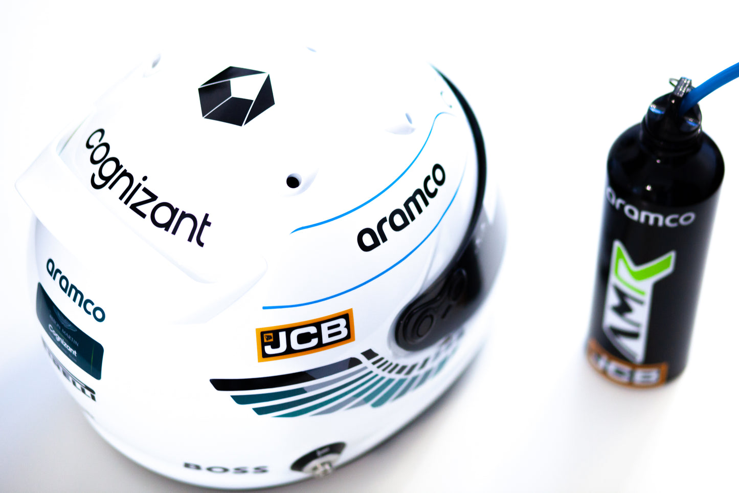 Aston Martin F1 Helmet Sticker Pack (design pack) (Karting, Motorsport, Moto)