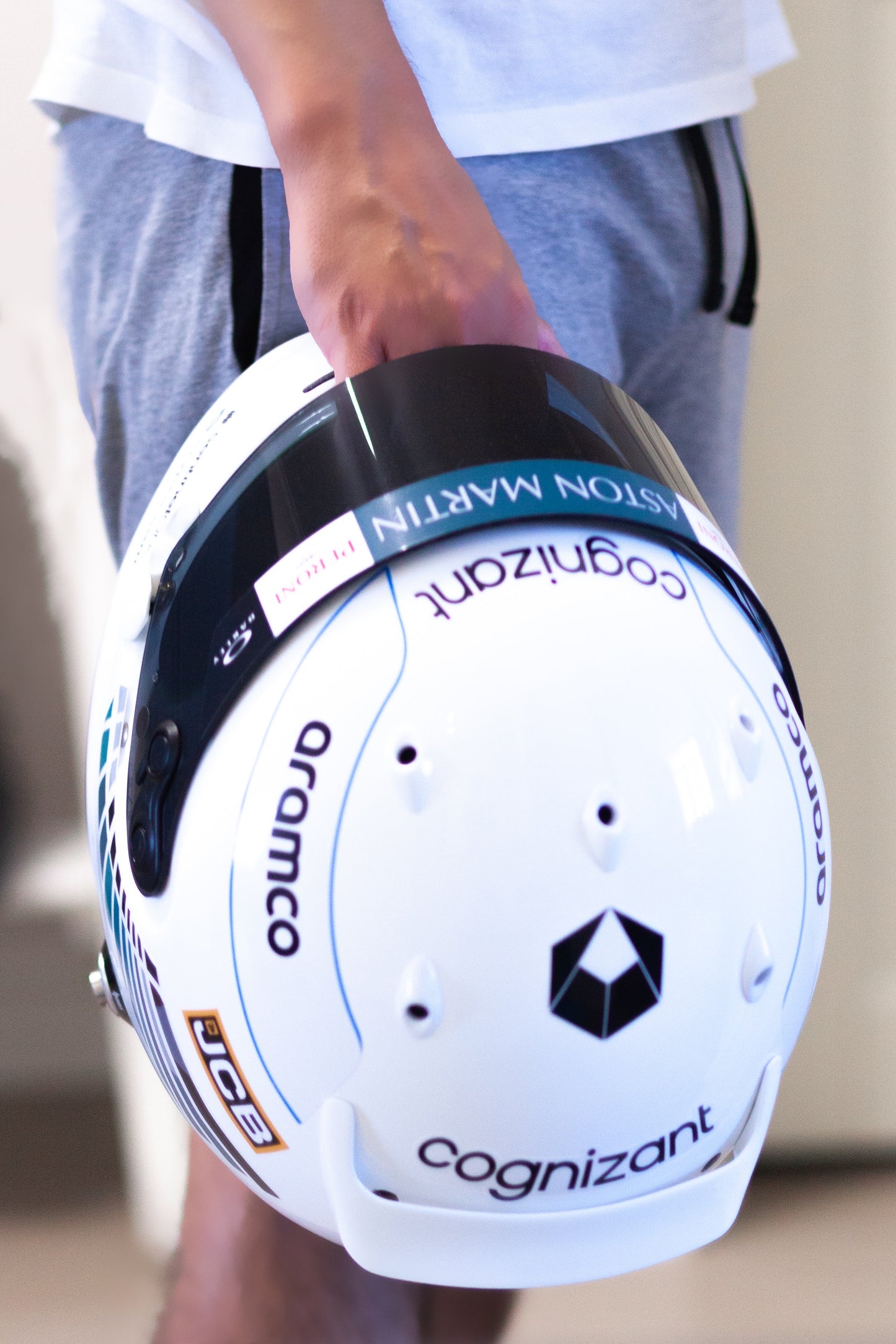 Aston Martin F1 Helmet Sticker Pack (design pack) (Karting, Motorsport, Moto)