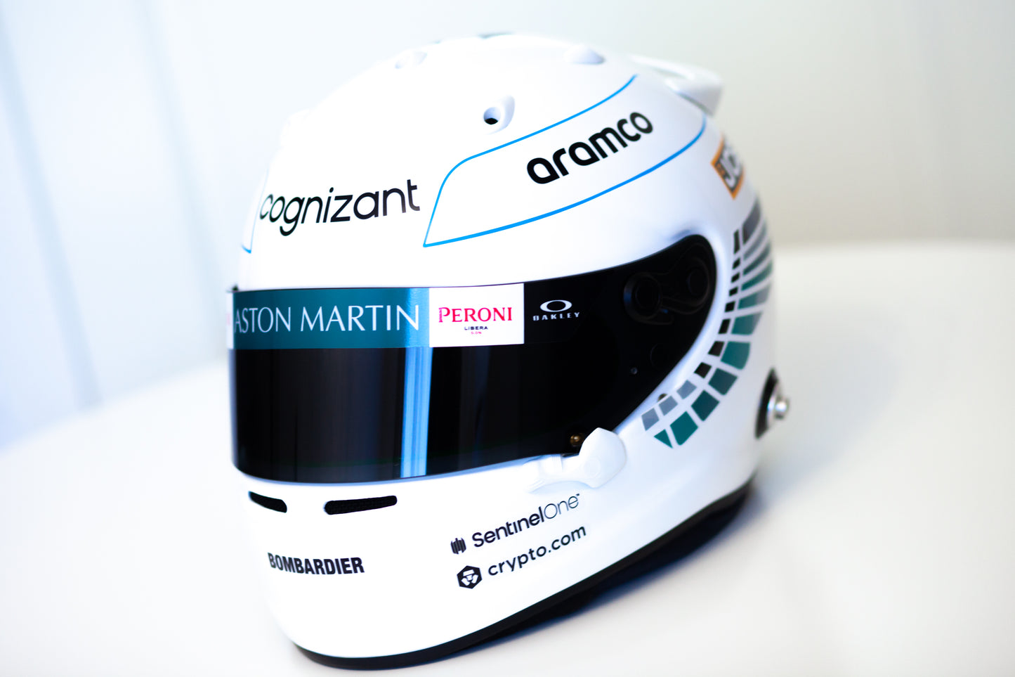 Aston Martin F1 Helmet Sticker Pack (design pack) (Karting, Motorsport, Moto)