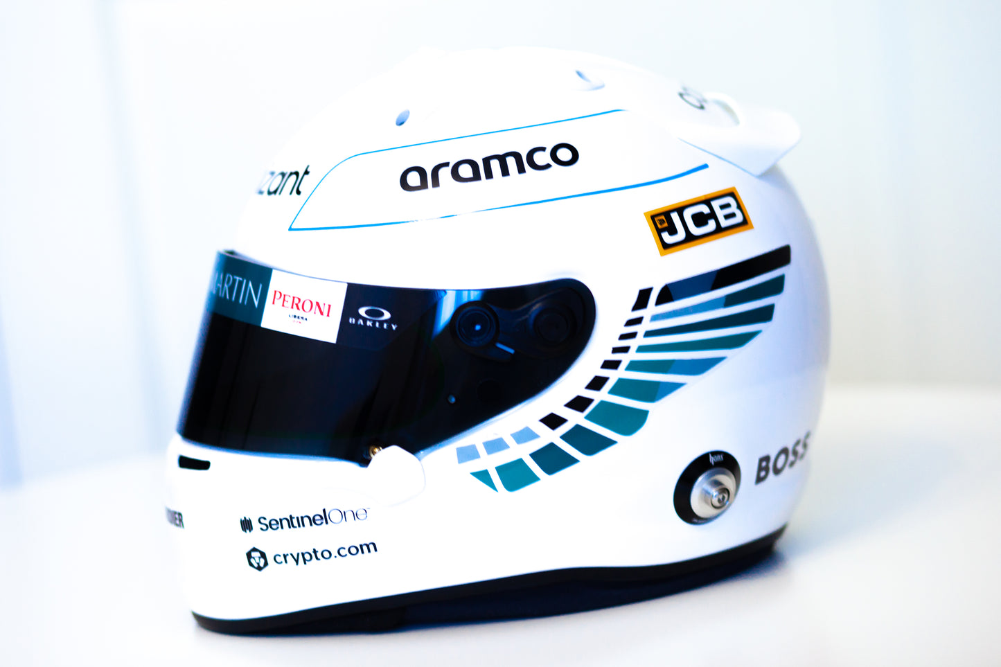 Aston Martin F1 Helmet Sticker Pack (design pack) (Karting, Motorsport, Moto)