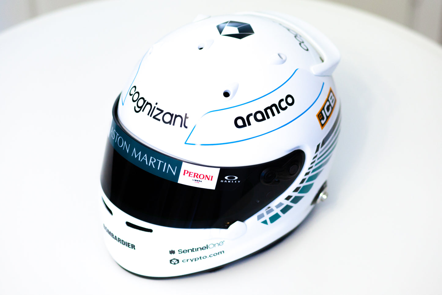 Aston Martin F1 Helmet Sticker Pack (design pack) (Karting, Motorsport, Moto)