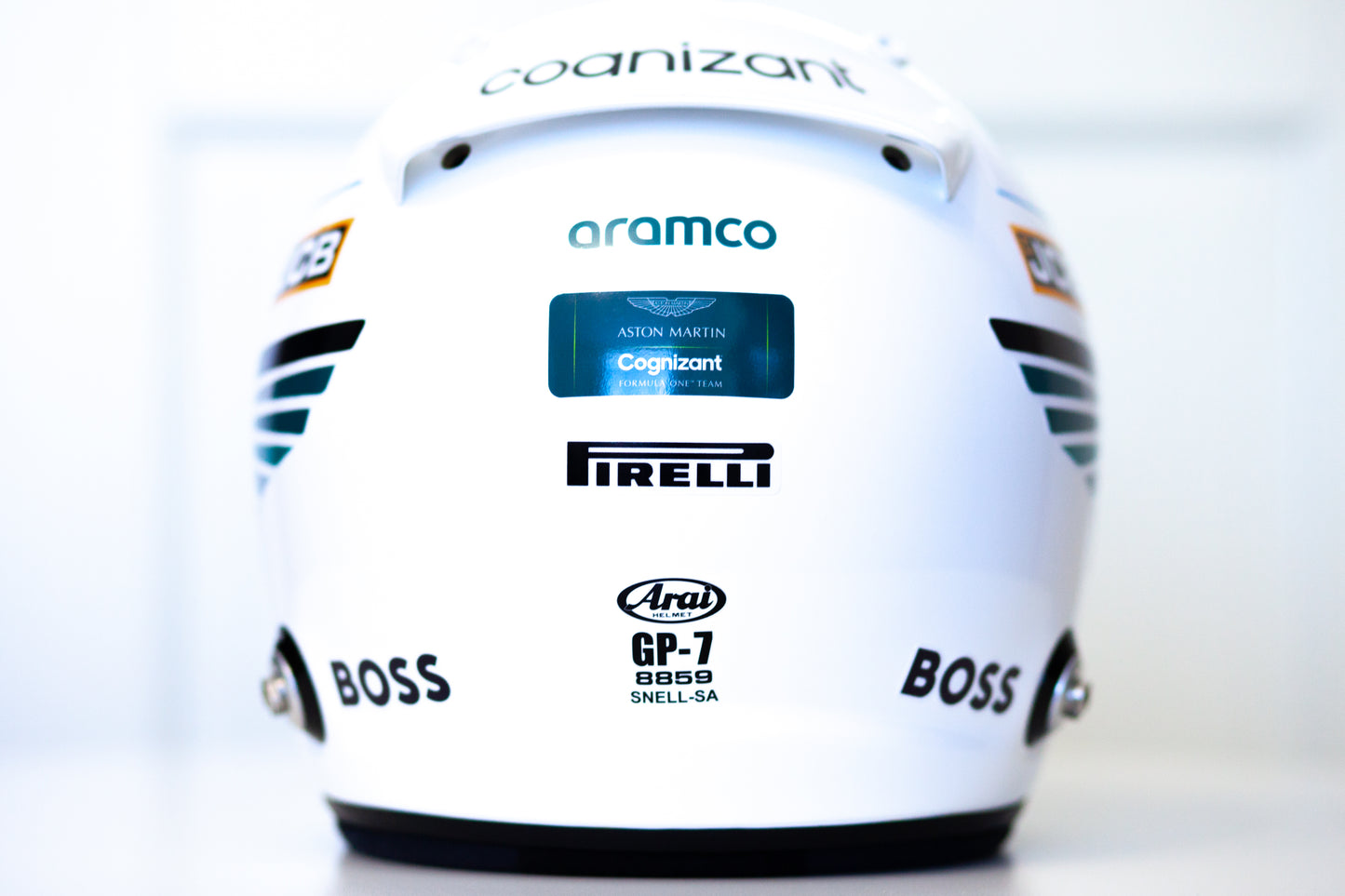 Aston Martin F1 Helmet Sticker Pack (design pack) (Karting, Motorsport, Moto)