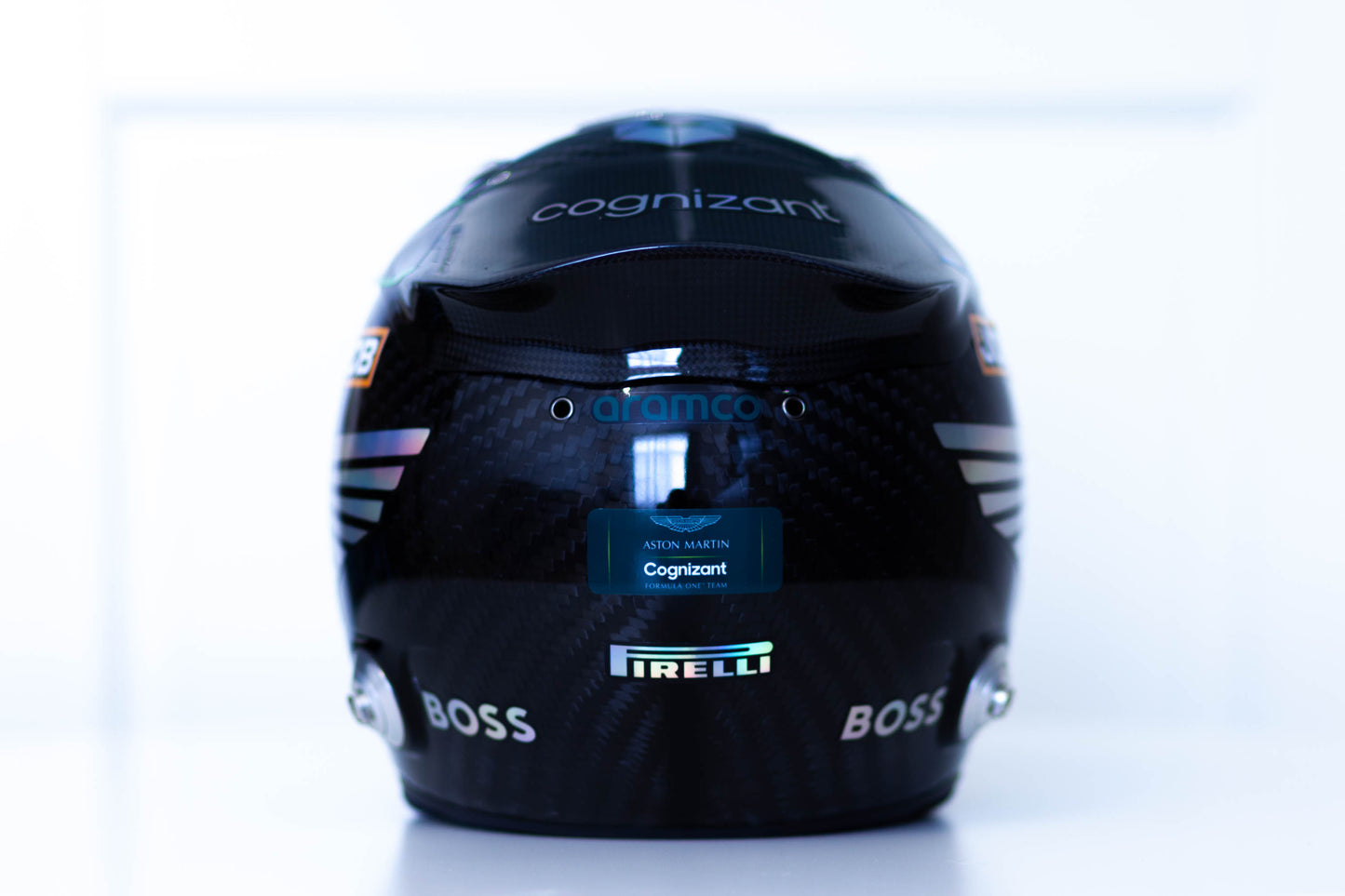 Aston Martin F1 Helmet Sticker Pack with Chrome (design pack) (Karting, Motorsport, Moto)