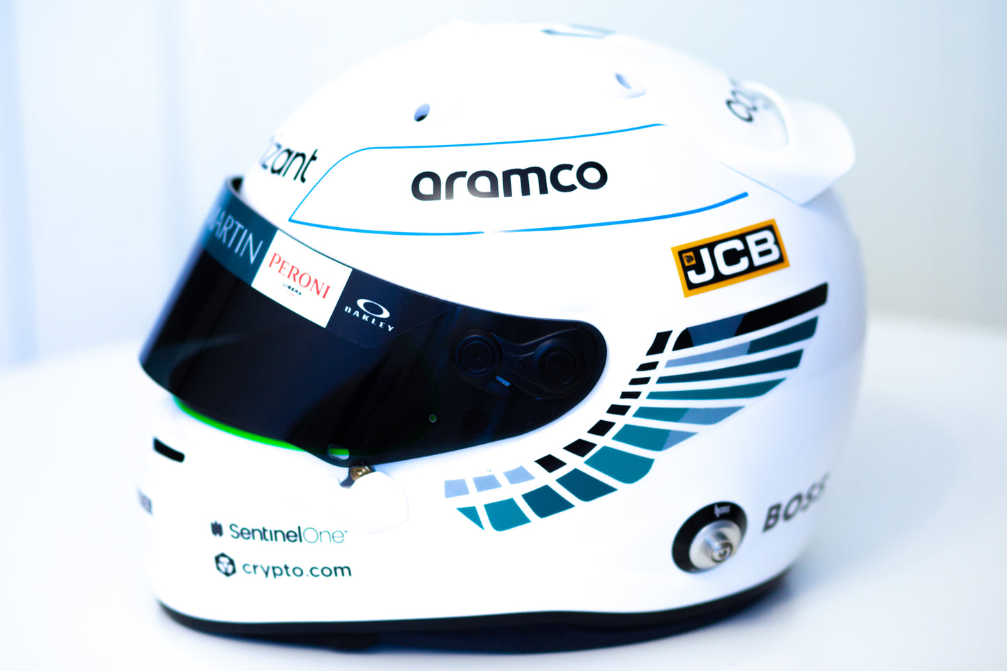 Aston Martin F1 Helmet Sticker Pack (design pack) (Karting, Motorsport, Moto)