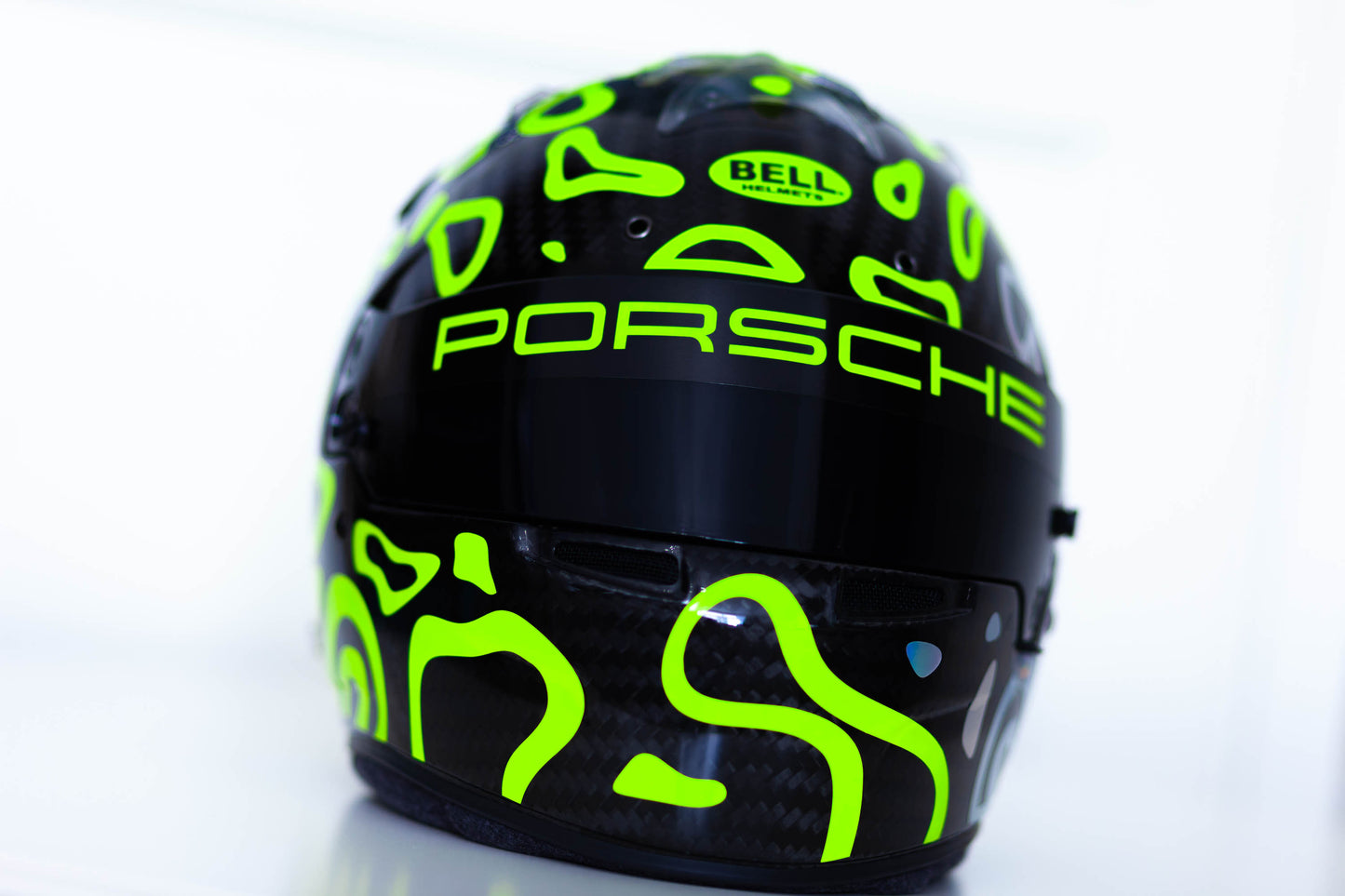 PLASMA Stickers for BLACK helmet Color scheme #1 FLUO+CHROME (design pack) (Karting, Motorsport, Moto)