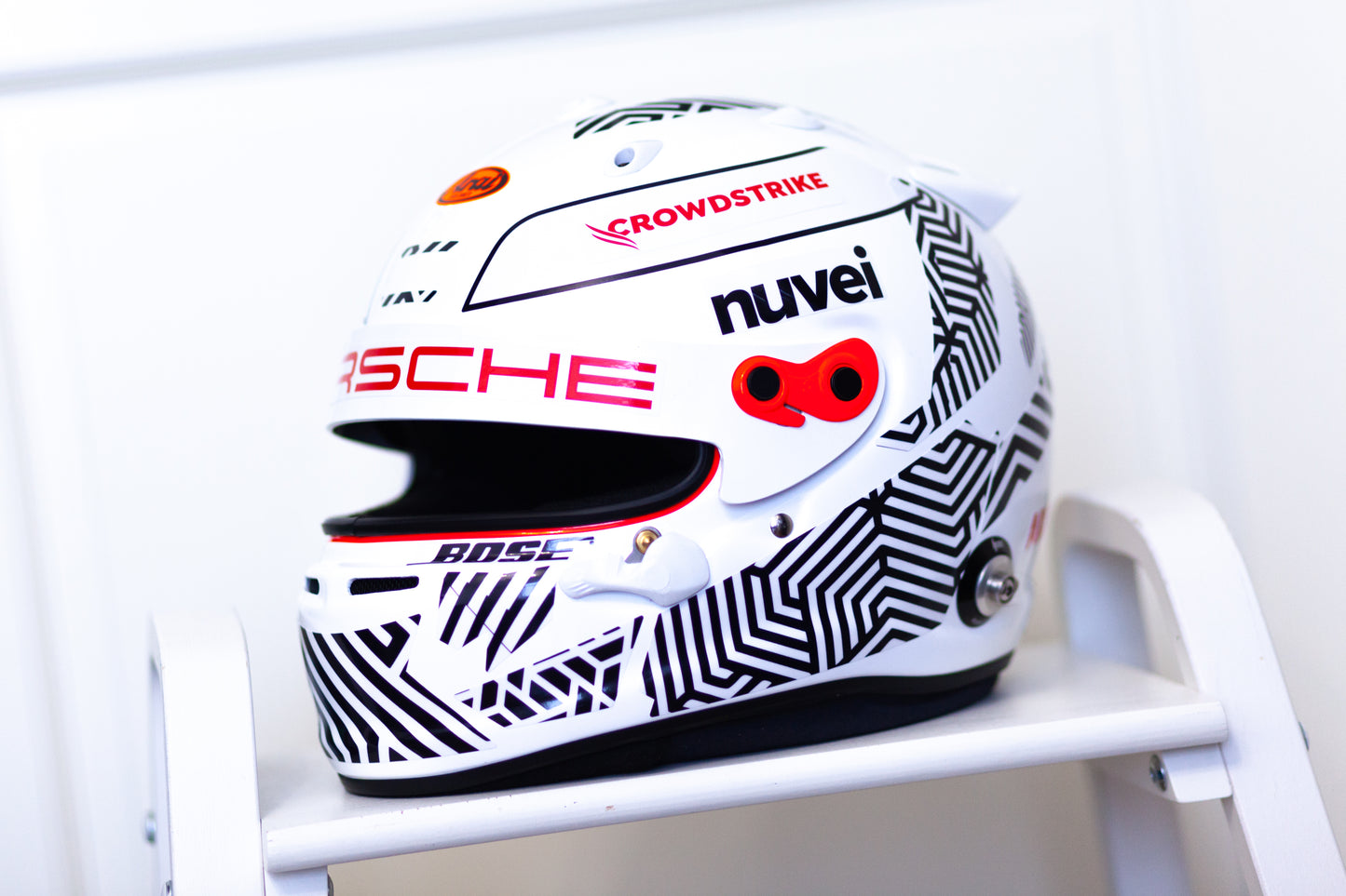 ZEBRA CAMUFLAGE Stickers for helmet Color scheme #1 with Sponsor kit (design pack) (Karting, Motorsport, Moto)