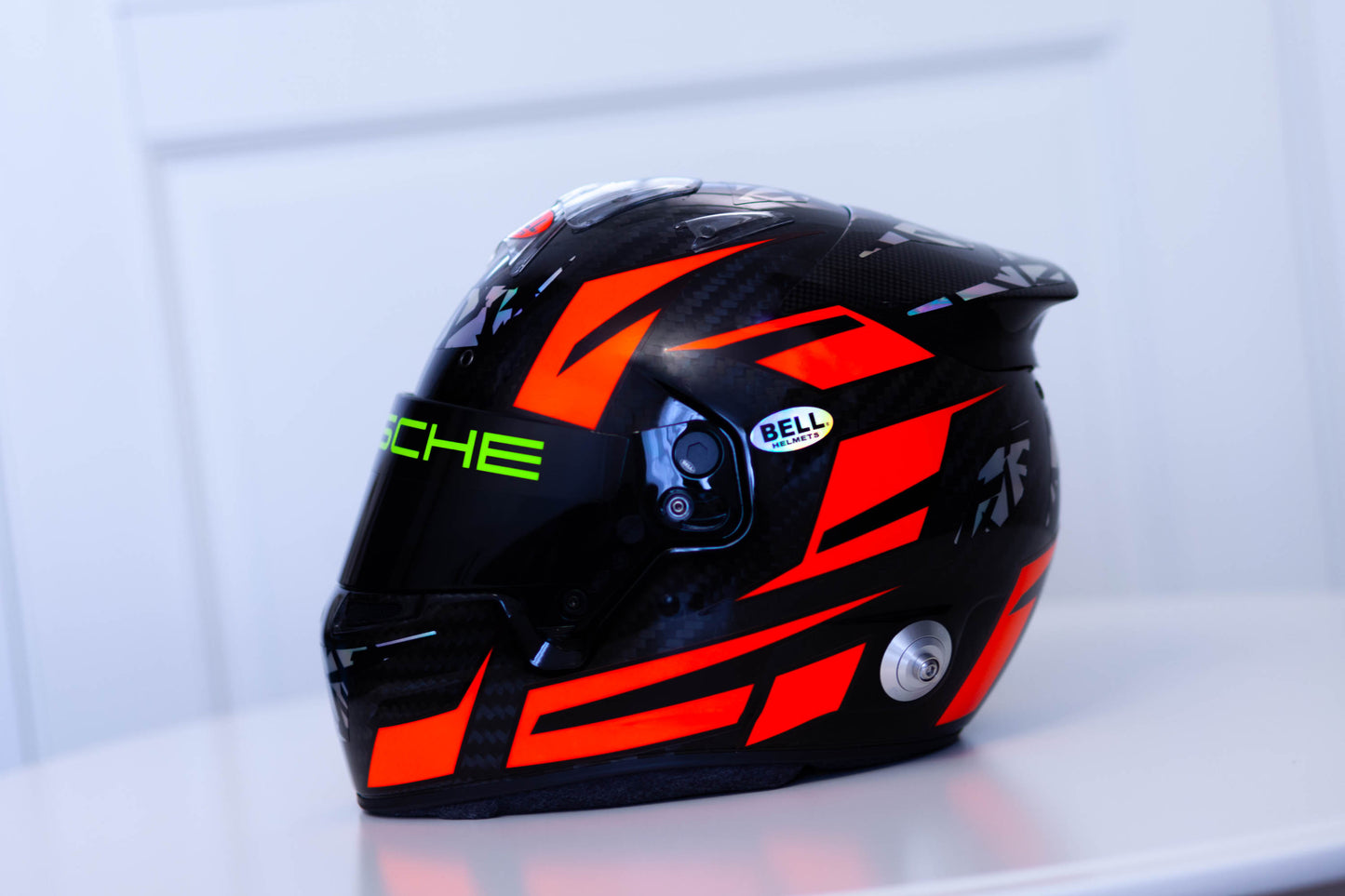 SPIELBERG Stickers in FLUO and CHROME for helmet (design pack) (Karting, Motorsport, Moto)