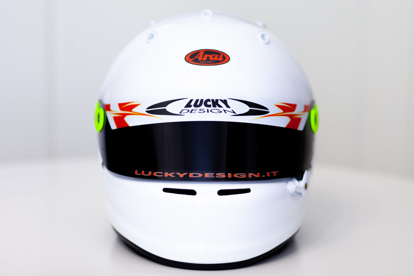 Lucky Design Helmet Visor Stripe (Karting, Motorsport, Moto)