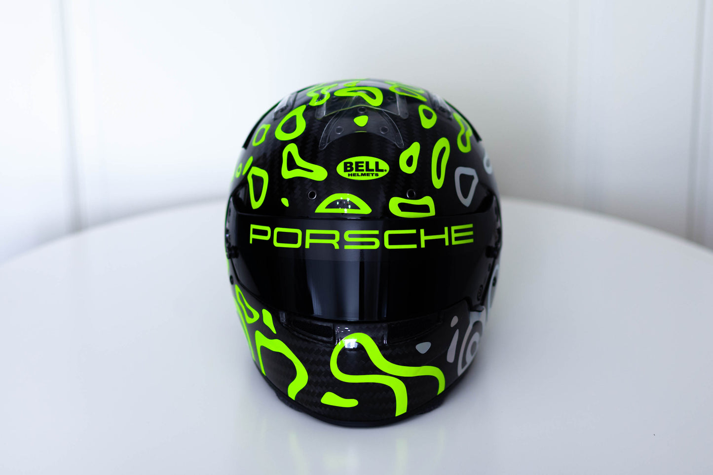 PLASMA Stickers for BLACK helmet Color scheme #1 FLUO+CHROME (design pack) (Karting, Motorsport, Moto)