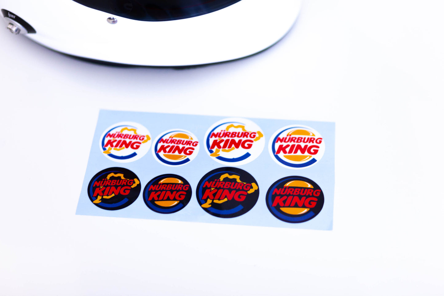 NURBURG KING Sticker Set (Karting, Motorsport)