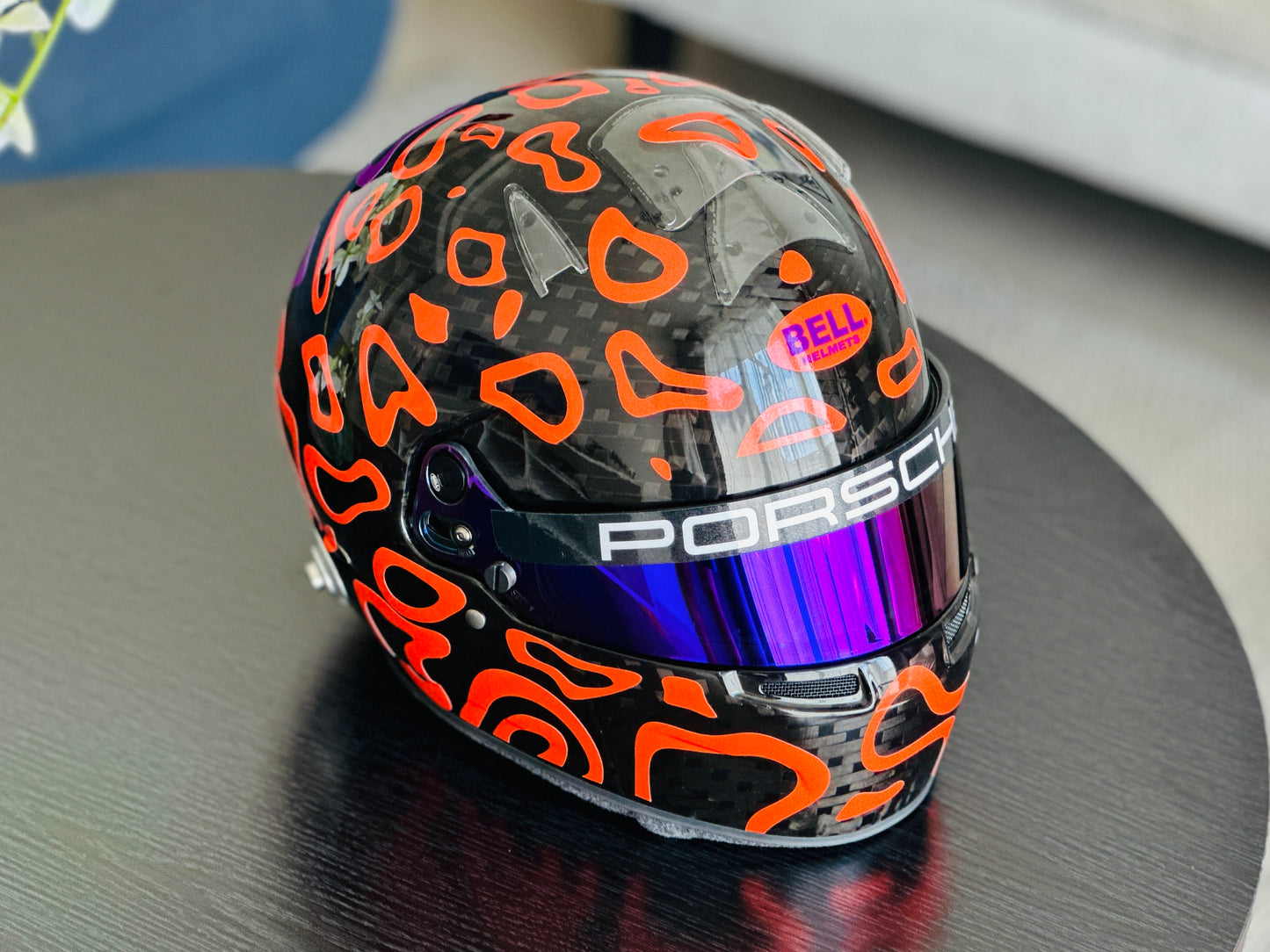 PLASMA Sticker Kit for helmet in Color scheme #2 (design pack) (Karting, Motorsport, Moto)