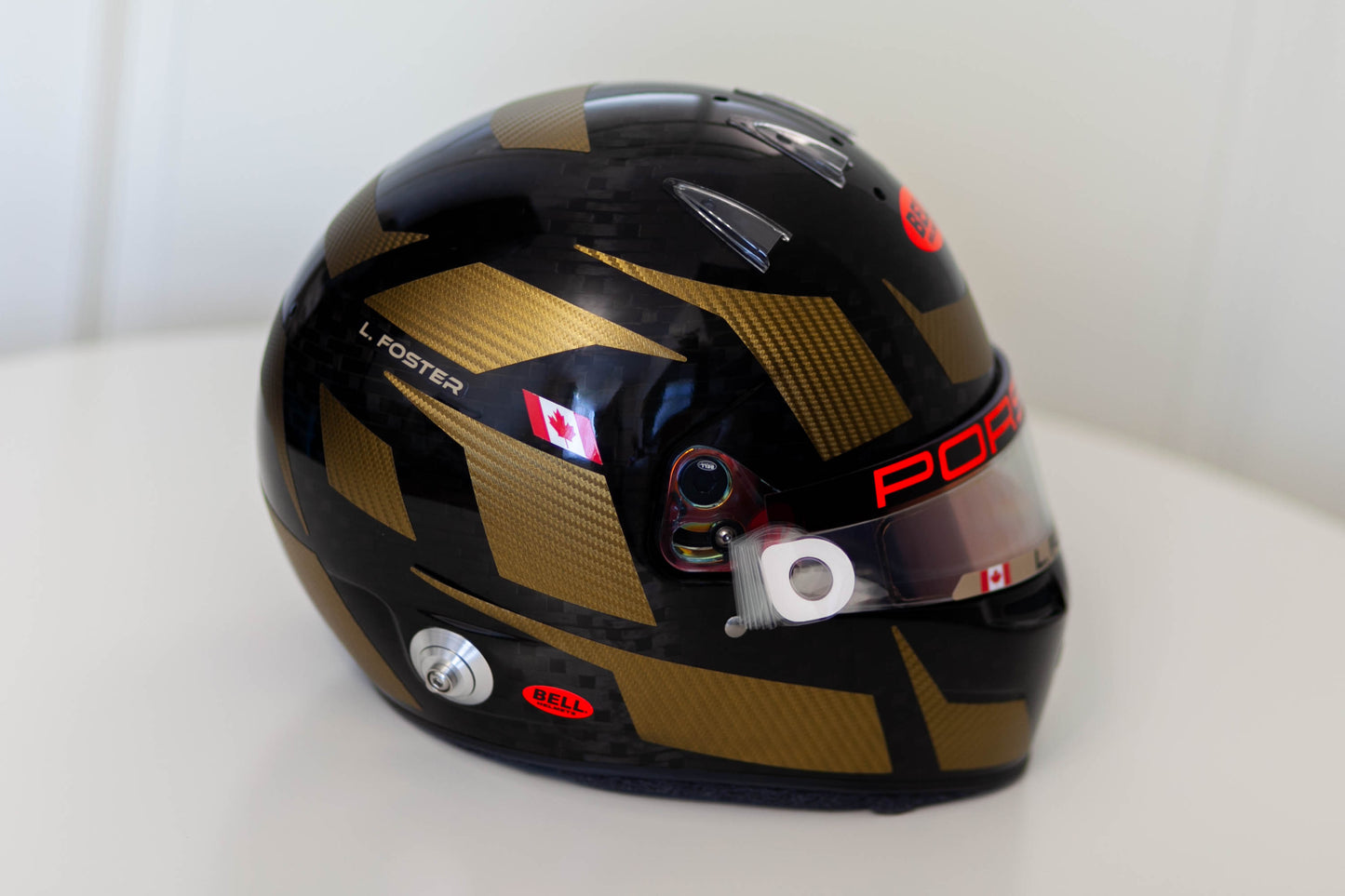 Atomic Sticker Kit for helmet in CARBON and FLUO (design pack) (Karting, Motorsport, Moto)