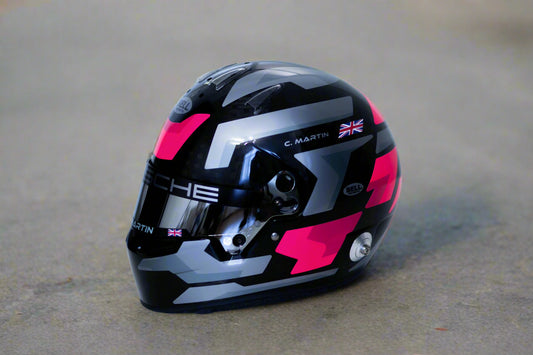 MULSANNE Sticker Kit for helmet Color Scheme #1 (design pack) (Karting, Motorsport, Moto)