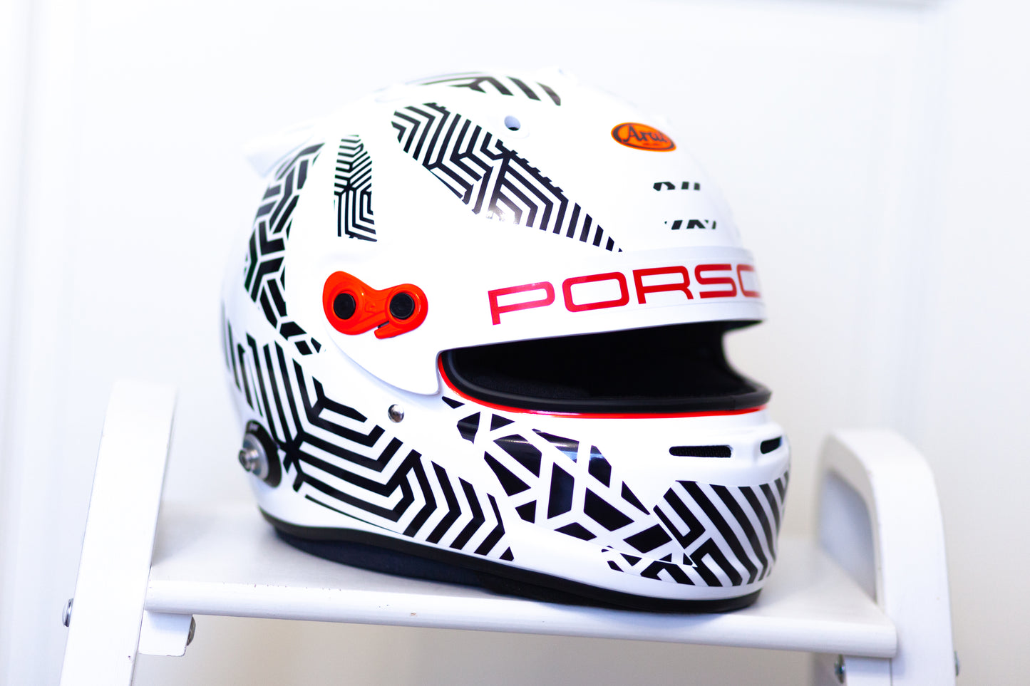 ZEBRA CAMUFLAGE Stickers for helmet Color scheme #1 (design pack) (Karting, Motorsport, Moto)