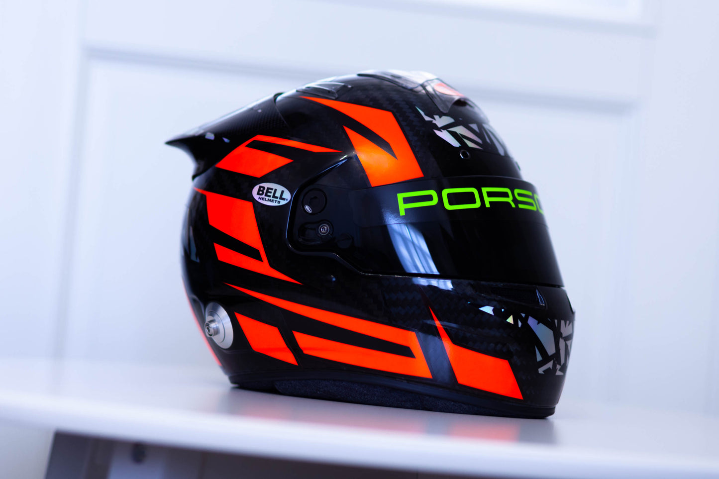 SPIELBERG Stickers in FLUO and CHROME for helmet (design pack) (Karting, Motorsport, Moto)