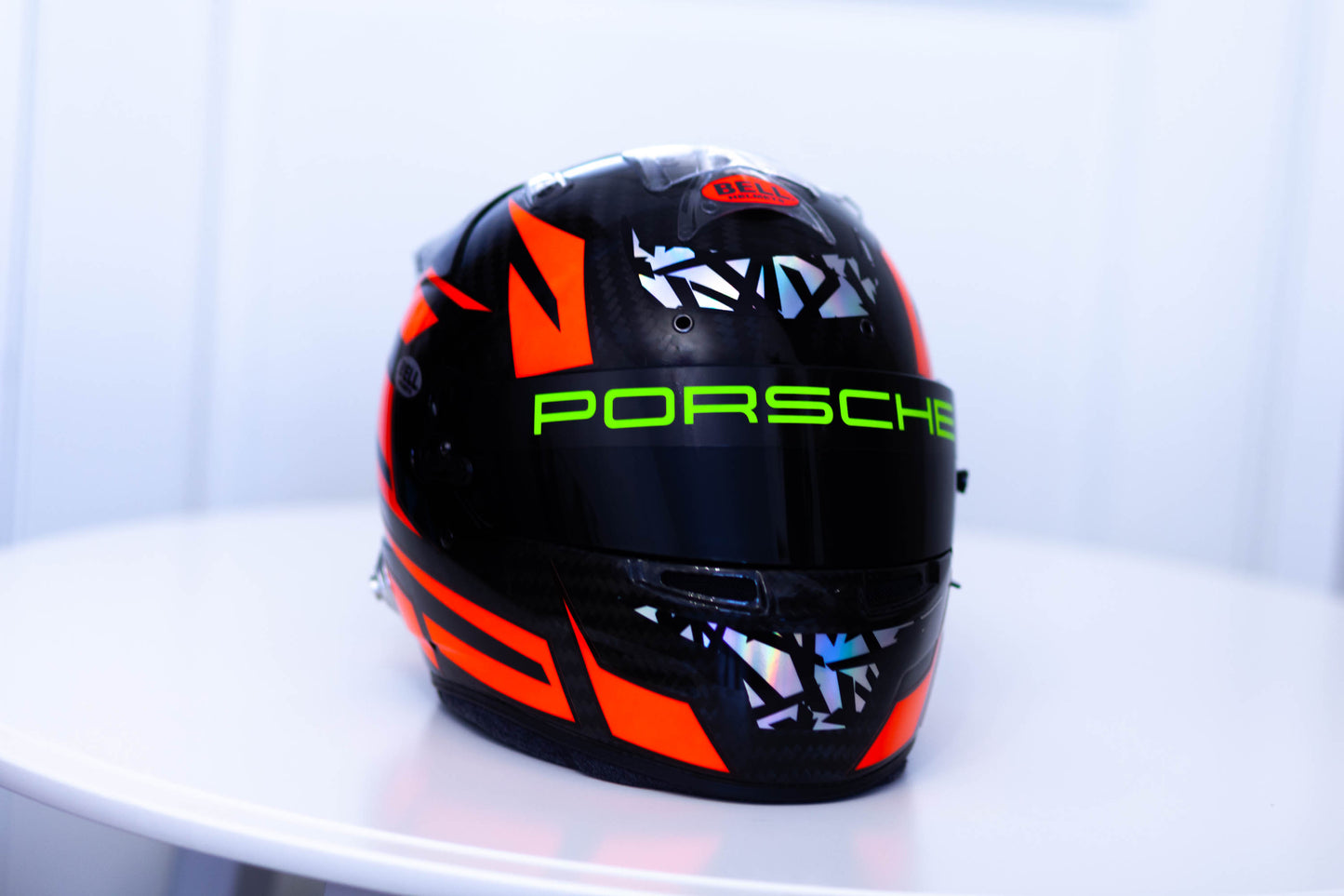 SPIELBERG Stickers in FLUO and CHROME for helmet (design pack) (Karting, Motorsport, Moto)