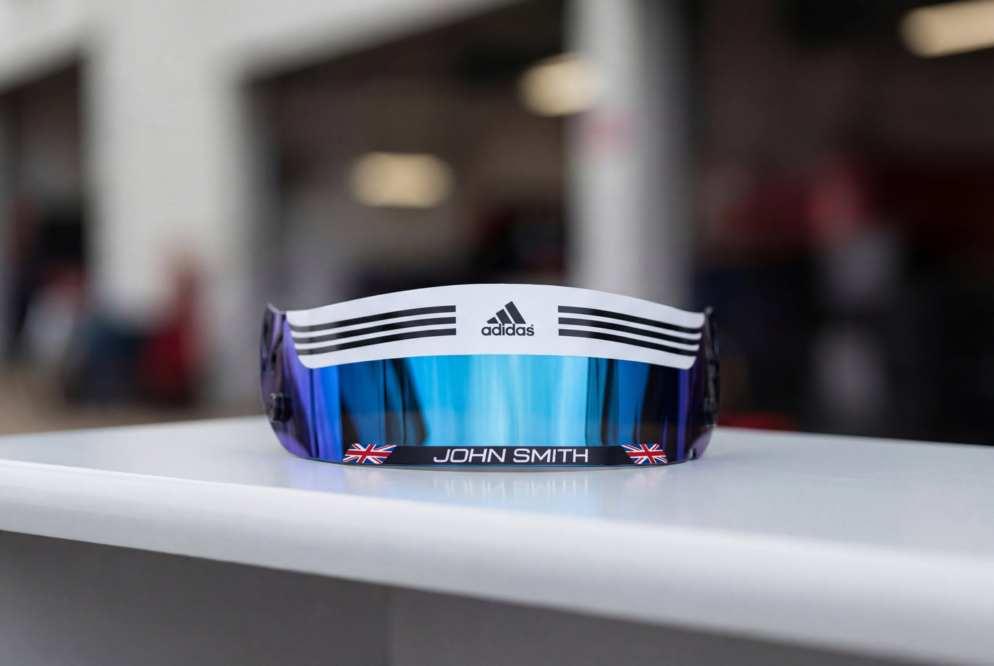 ADIDAS Motorsport Visor Sticker (Karting, Motorsport, Moto)