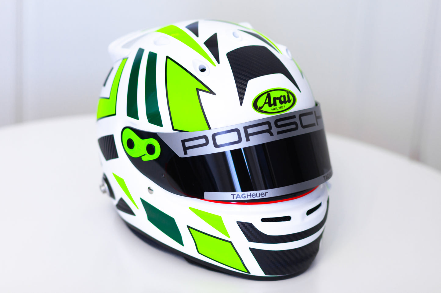 MONZA Stickers for helmet with CARBON + FLUO Edition (design pack) (Karting, Motorsport)