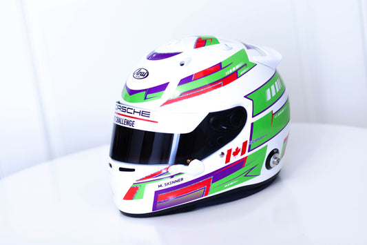 NURBURGRING Stickers for helmet Color scheme #2 with Names&Flags (design pack) (Karting, Motorsport, Moto)