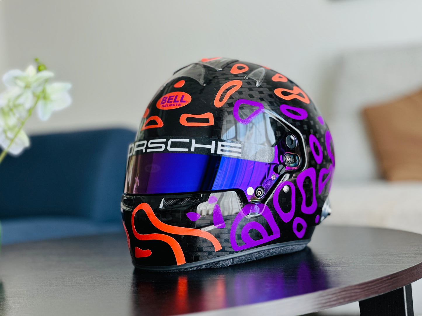 PLASMA Sticker Kit for helmet in Color scheme #2 (design pack) (Karting, Motorsport, Moto)