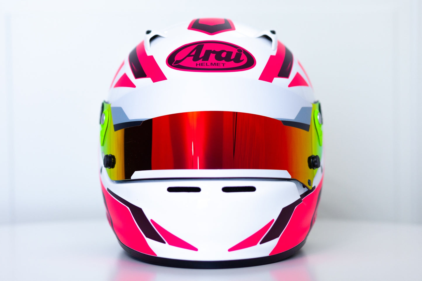 SPEED Stickers for helmet (design pack) (Karting, Motorsport, Moto) FLUOR Pink